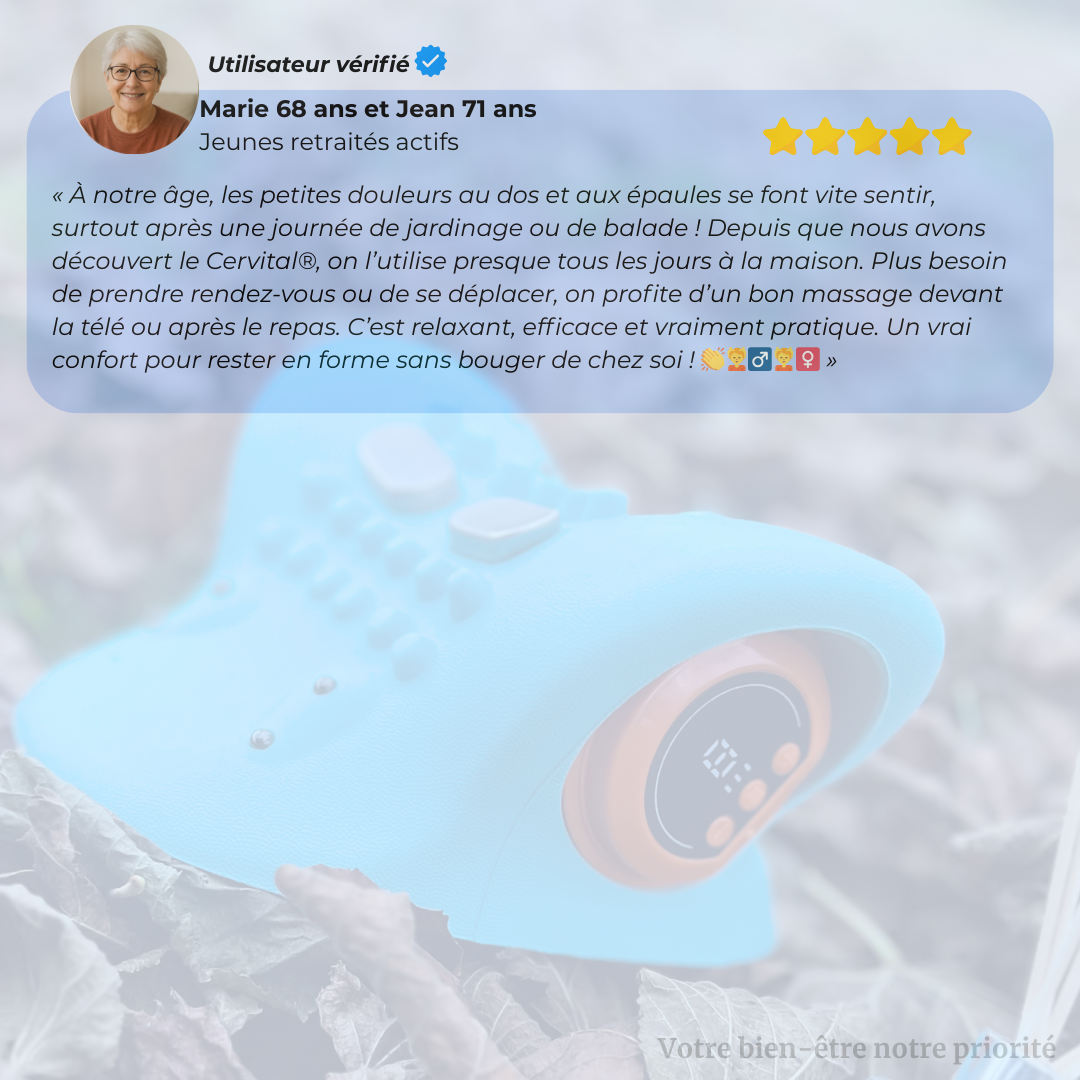 Cervital – Le masseur 4 en 1