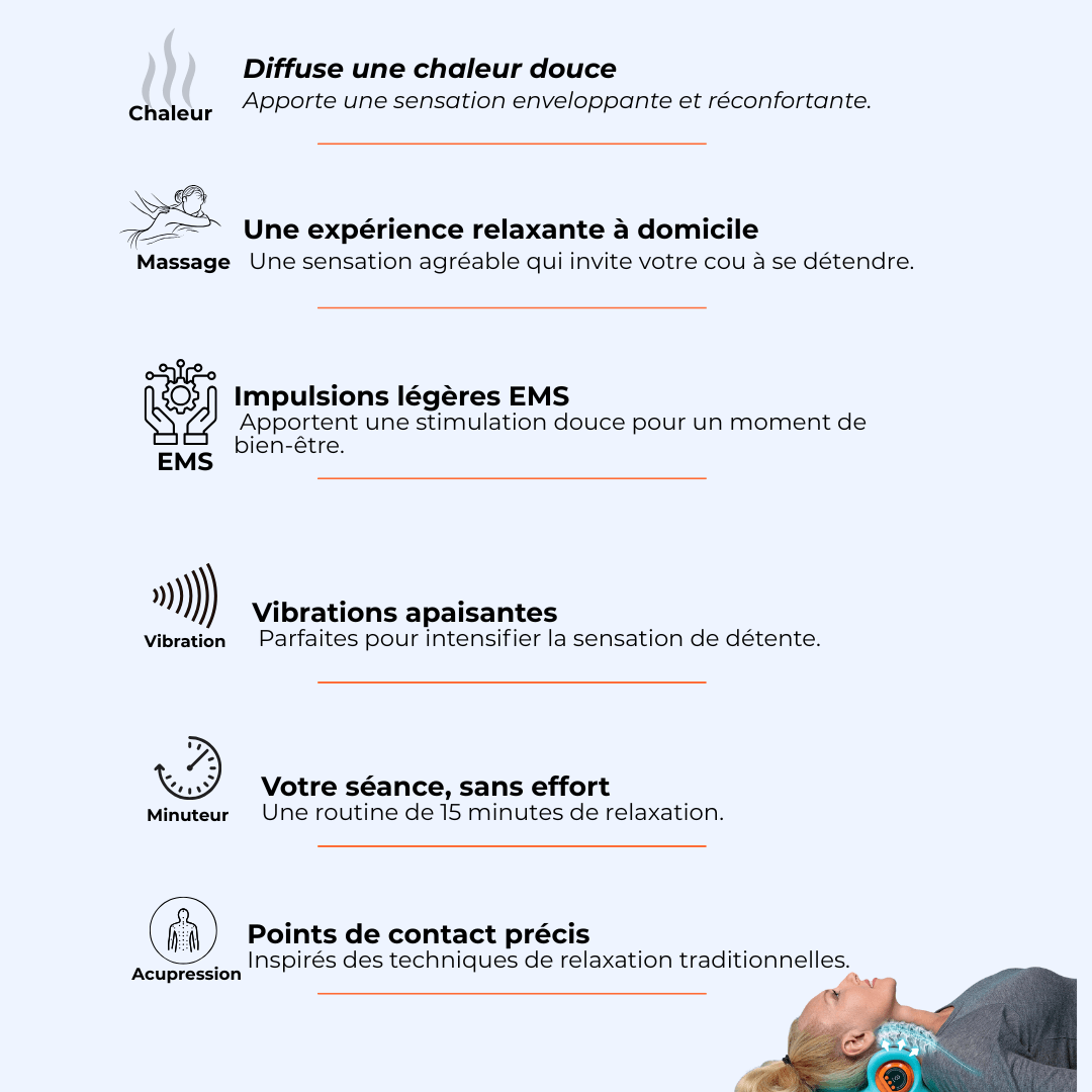 Cervital – Le masseur 4 en 1