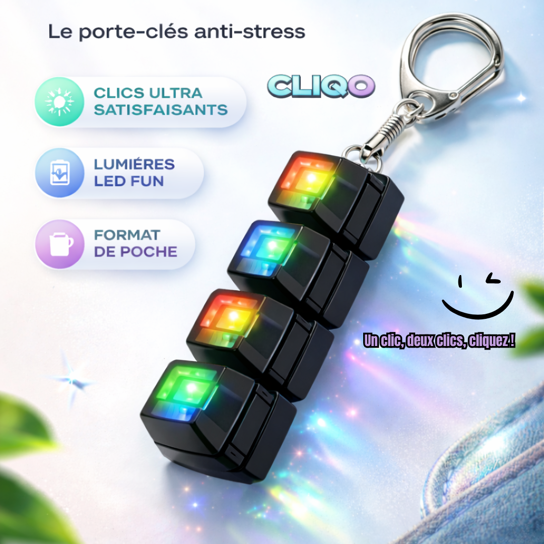 CLIQO™— Le clic qui détend